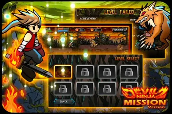 Devil Ninja 2 Mission android App screenshot 0